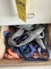 ASSORTED STRAPS (CONTENTS OF DRAWERS)