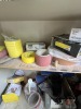LOT ASSORTED - TAPE, SANDING DISCS & BELTS, ETC (CONTENTS OF 2 DOOR CABINET) - 2