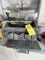 ASSORTED - 1- CANVAS TOOL BAG / 1- SCALE