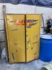 YELLOW FIRE CABINET