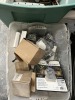 BINS ASSORTED - CLAMPS, CAR PARTS, AVIATION ALTIMETER, ETC - 3