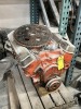 ASSORTED - 1- ORANGE SHORT BLOCK 8-CYLINDER ENGINE / 1- TRANSMISSION ***LATE CHECKOUT / MUST HAVE FORKLIFT*** - 2