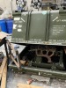 MILITARY SHIPPING & STORAGE CONTAINER WITH MOTOR - 6.5L DIESEL - 2
