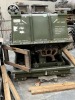 MILITARY SHIPPING & STORAGE CONTAINER WITH MOTOR - 6.5L DIESEL - 6