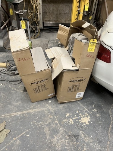 SMITTYBILT BLACK HIGH BACK BUCKET SEATS