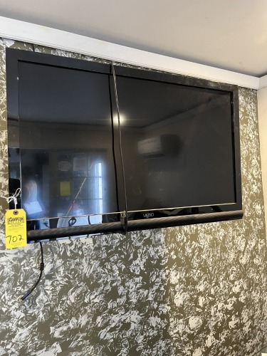 VIZIO TELEVISION (MOUNTED)