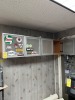 WALL CABINET WITH GLASS FRONT (MOUNTED)