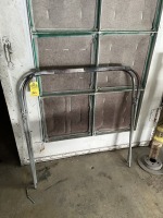 LOT - PARTS HOLDER FOR PAINT SPRAYING & SAW HORSES