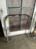 LOT - PARTS HOLDER FOR PAINT SPRAYING & SAW HORSES