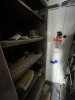 METAL CABINETS WITH CONTENTS - CHEMICALS, POLISHING PADS, TAPE, ETC - 5