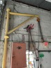 HOIST ON METAL STAND (BOLTED TO WALL)