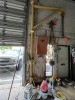 HOIST ON METAL STAND (BOLTED TO WALL) - 2