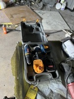 RYOBI DRILL WITH 2 BATTERIES, CHARGER & CASE