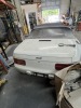 1992 PORSCHE 968 - VIN #WP0CA2962NW840189 - WHITE EXTERIOR / BLUE INTERIOR - MANUAL TRANSMISSION - CONVERTIBLE - KEYS - 6,767 MILES ON ODOMETER - 11
