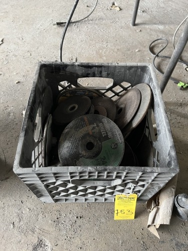 LOT ASSORTED GRINDING WHEELS