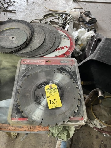 LOT ASSORTED GRINDING / CUTTING WHEELS