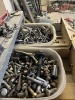 METAL CABINET WITH 16 DRAWERS & CONTENTS - NUTS, BOLTS, HARDWARE, ETC - 2