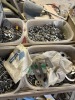 METAL CABINET WITH 16 DRAWERS & CONTENTS - NUTS, BOLTS, HARDWARE, ETC - 3