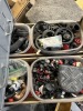 METAL CABINET WITH 16 DRAWERS & CONTENTS - NUTS, BOLTS, HARDWARE, ETC - 5