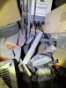LOT ASSORTED - FRONT LOFT SECTION - MITRE SAWS, DIVE TANKS, METAL PIPES, PRESSURE CLEANER, CAR PARTS, TIRES, PAINT SPRAYER, HOSE REEL, HEADLIGHTS, PLASTIC TANKS, HYDRAULIC PIPE BENDER, ARC WELDER, PROPS, SHELVING UNITS, ETC ***MUST HAVE FORKLIFT*** - 4