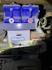 LOT ASSORTED - FRONT LOFT SECTION - MITRE SAWS, DIVE TANKS, METAL PIPES, PRESSURE CLEANER, CAR PARTS, TIRES, PAINT SPRAYER, HOSE REEL, HEADLIGHTS, PLASTIC TANKS, HYDRAULIC PIPE BENDER, ARC WELDER, PROPS, SHELVING UNITS, ETC ***MUST HAVE FORKLIFT*** - 10