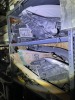 LOT ASSORTED - FRONT LOFT SECTION - MITRE SAWS, DIVE TANKS, METAL PIPES, PRESSURE CLEANER, CAR PARTS, TIRES, PAINT SPRAYER, HOSE REEL, HEADLIGHTS, PLASTIC TANKS, HYDRAULIC PIPE BENDER, ARC WELDER, PROPS, SHELVING UNITS, ETC ***MUST HAVE FORKLIFT*** - 13