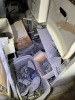LOT ASSORTED - FRONT LOFT SECTION - MITRE SAWS, DIVE TANKS, METAL PIPES, PRESSURE CLEANER, CAR PARTS, TIRES, PAINT SPRAYER, HOSE REEL, HEADLIGHTS, PLASTIC TANKS, HYDRAULIC PIPE BENDER, ARC WELDER, PROPS, SHELVING UNITS, ETC ***MUST HAVE FORKLIFT*** - 19