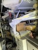 LOT ASSORTED - FRONT LOFT SECTION - MITRE SAWS, DIVE TANKS, METAL PIPES, PRESSURE CLEANER, CAR PARTS, TIRES, PAINT SPRAYER, HOSE REEL, HEADLIGHTS, PLASTIC TANKS, HYDRAULIC PIPE BENDER, ARC WELDER, PROPS, SHELVING UNITS, ETC ***MUST HAVE FORKLIFT*** - 21
