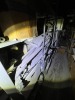 LOT ASSORTED - FRONT LOFT SECTION - MITRE SAWS, DIVE TANKS, METAL PIPES, PRESSURE CLEANER, CAR PARTS, TIRES, PAINT SPRAYER, HOSE REEL, HEADLIGHTS, PLASTIC TANKS, HYDRAULIC PIPE BENDER, ARC WELDER, PROPS, SHELVING UNITS, ETC ***MUST HAVE FORKLIFT*** - 24