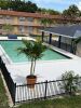 REAL ESTATE - 2/1 CONDO - THE COURTS AT OAKLAND PARK - 2 BEDROOM / 1 BATHROOM - 590 SQUARE FEET - BUILT 1979 - 2ND FLOOR UNIT - 1 PARKING SPOT - CERAMIC TILE FLOORING - REFRIGERATOR - DISHWASHER - ELECTRIC RANGE - LAUNDRY FACILITIES - PETS OK - GATED - MO - 12
