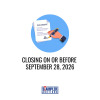 CLOSING ON OR BEFORE SEPTEMBER 28, 2026