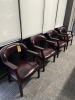 BURGUNDY CLIENT CHAIRS