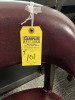 BURGUNDY CLIENT CHAIRS - 2
