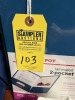 LOT ASSORTED OFFICE & PARTY SUPPLIES - SCISSORS, STAPLER, LABELS, PAPER TABLE CLOTHS, ETC - 4