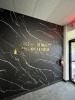 MOTIVATIONAL GOLD LETTERS - ''A PLACE WHERE REALITY BEGINS WITH A VISION''