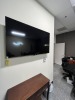 ROKU 55'' TELEVISION WITH REMOTE (MOUNTED)