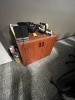 ASSORTED PIECES - 1- TABLE / 1- CABINET - 2