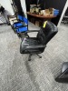 BLACK ROLLING OFFICE CHAIR - 2