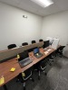 BLACK ROLLING OFFICE CHAIRS - 2