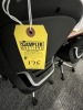 BLACK ROLLING OFFICE CHAIRS - 3