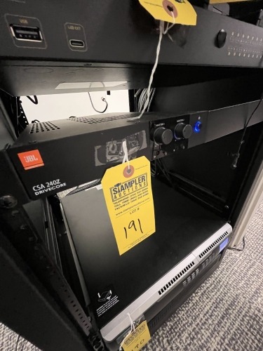 JBL CSA240Z DRIVE CORE POWER AMPLIFIER