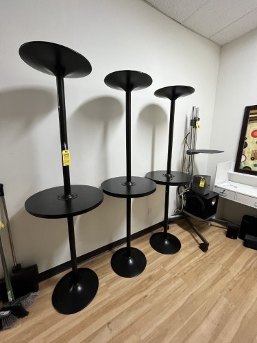 ROUND HIGH TOP TABLES - 24'' DIAMETER