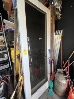 ASSORTED GLASS / ALUMINUM DOORS - 95.5''H x 41.5''