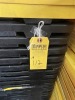 YELLOW & BLACK TOTES WITH LIDS - 2