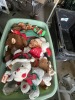 LOT ASSORTED STUFFED ANIMALS - CHRISTMAS THEME (1 TOTE) - 3