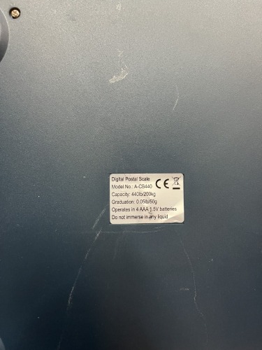 ACCUTEK SCALE