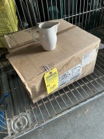 WHITE CREAMER PITCHERS - 5.5oz