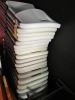 WHITE RESIN FOLDING CHAIRS - 2