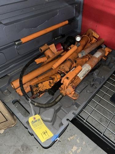 PORTABLE HYDRAULIC POWER KIT IN CASE