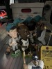 ASSORTED SPORTS MEMORABILIA FIGURES - SOME ON STANDS - MARLINS, METS, ETC - 2